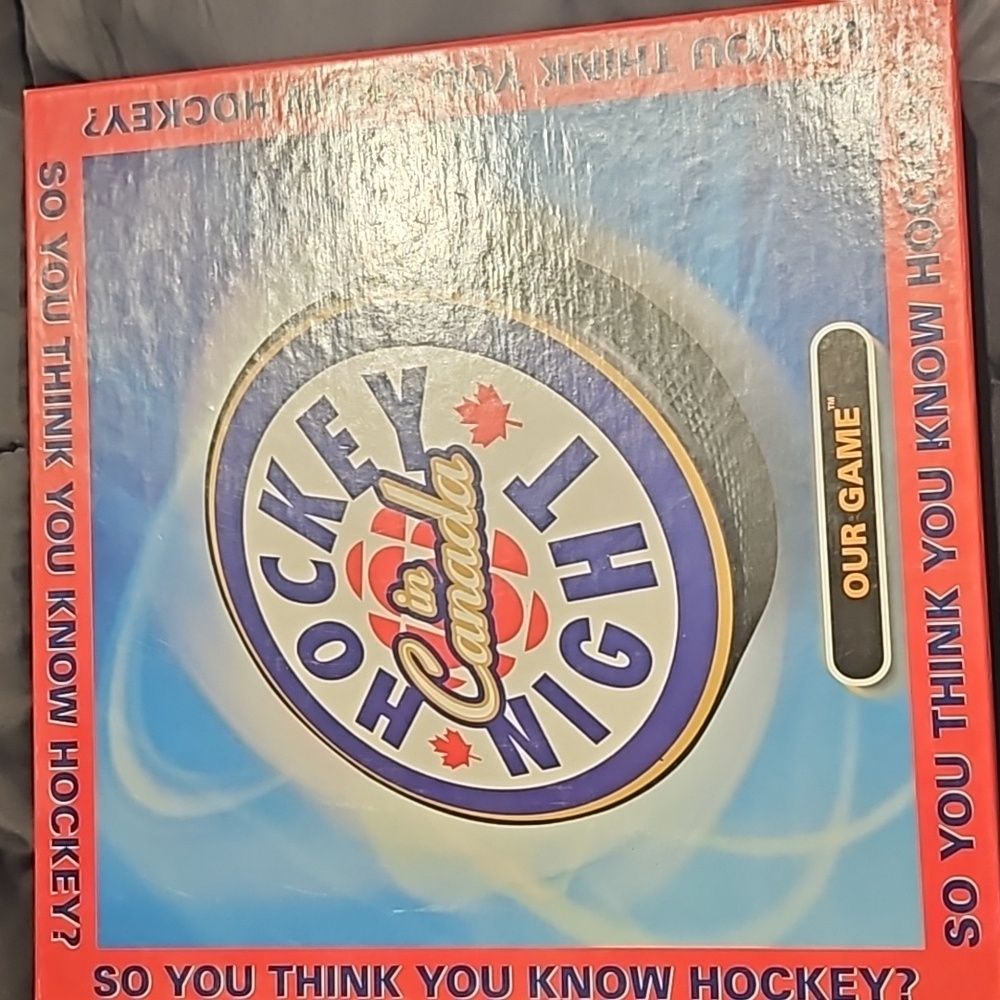 Board Game: So you think you know hockey? Ages 8+